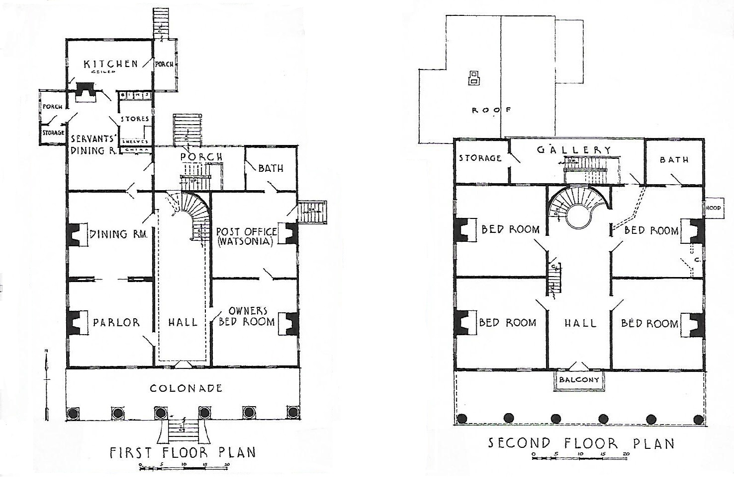 Photo of the interior plans