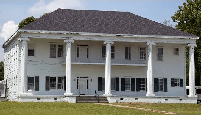 Front of the building